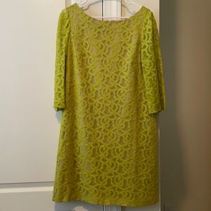 Nine West 3/4 Sleeve Lace Dress